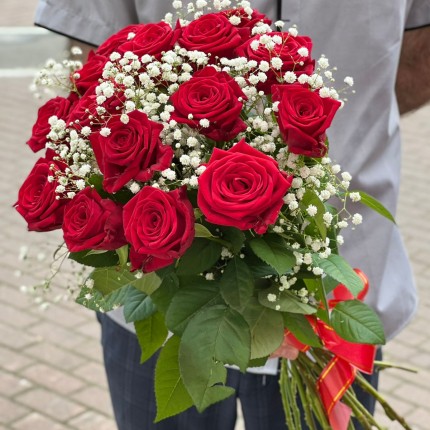 Цветы на 14 февраля любимой с доставкой в по Знаменскому